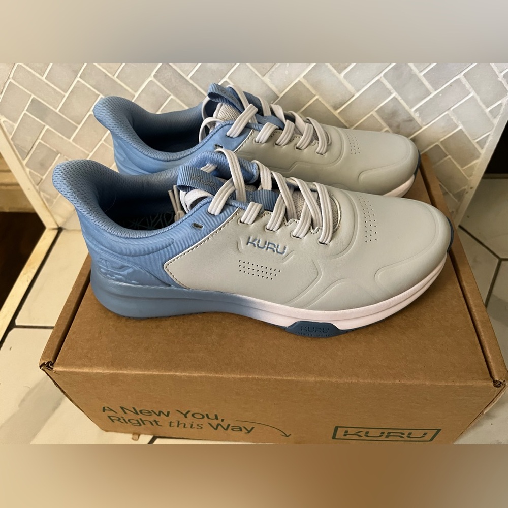 KURU Shift Women’s Light Blue and Gray Sneakers